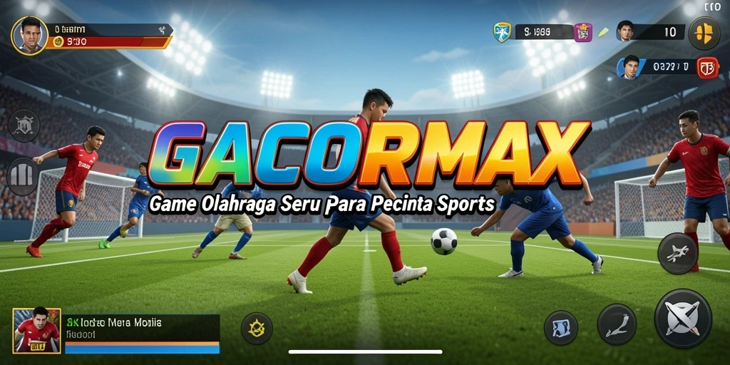 Tampilan menarik dari gameplay GACORMAX yang penuh aksi olahraga.