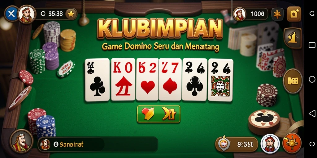 Tampilan menarik dari gameplay KLUBIMPIAN yang seru.