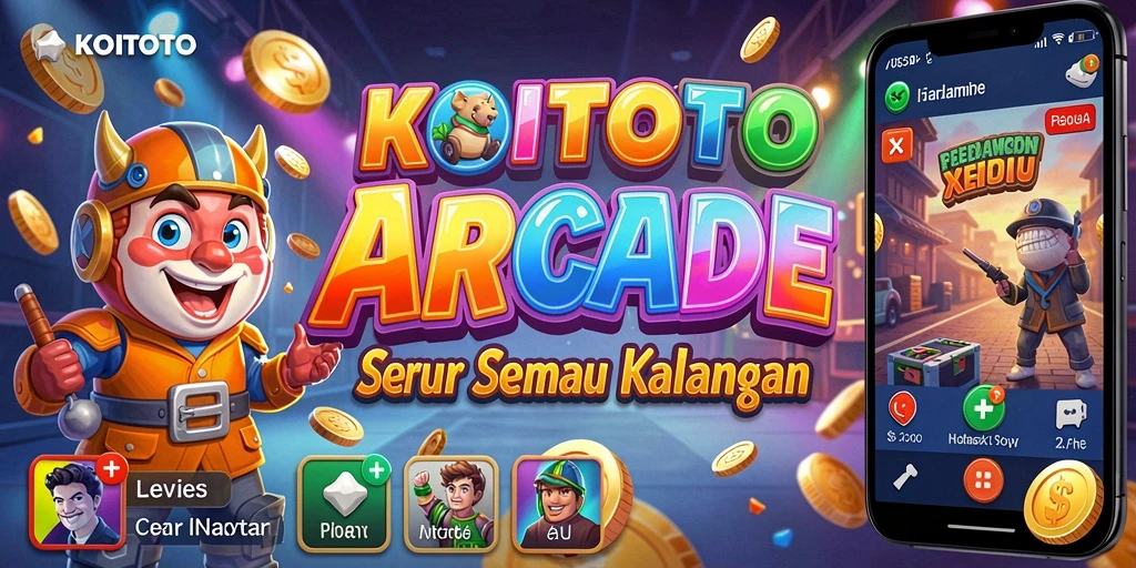 Screenshot gameplay utama KOITOTO yang menunjukkan keseruan permainan.