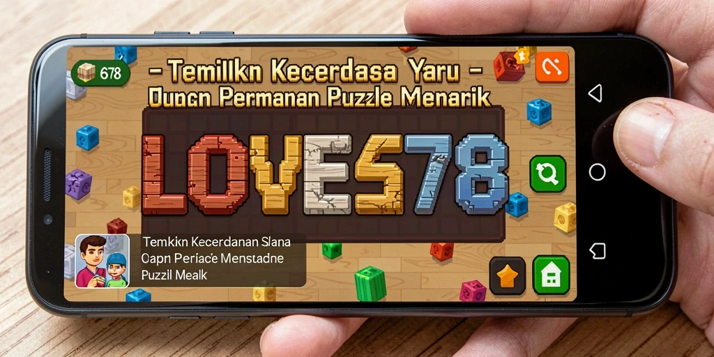 Tampilan gameplay <strong>LOVE678</strong> yang penuh warna dan menantang.