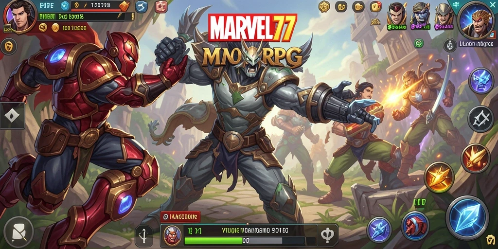 Gameplay seru di dunia <strong>MARVEL77</strong> yang penuh aksi.