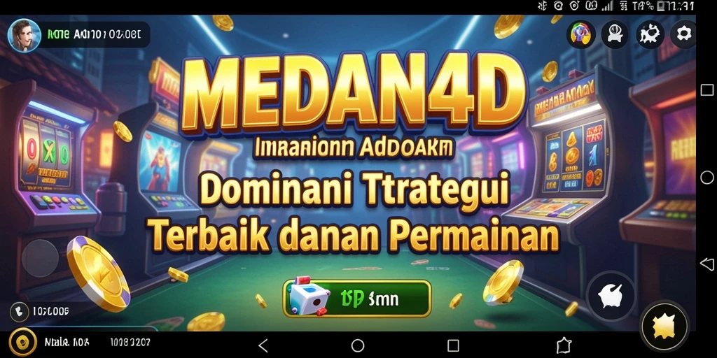 Tampilan menarik dari gameplay MEDAN4D yang penuh strategi.