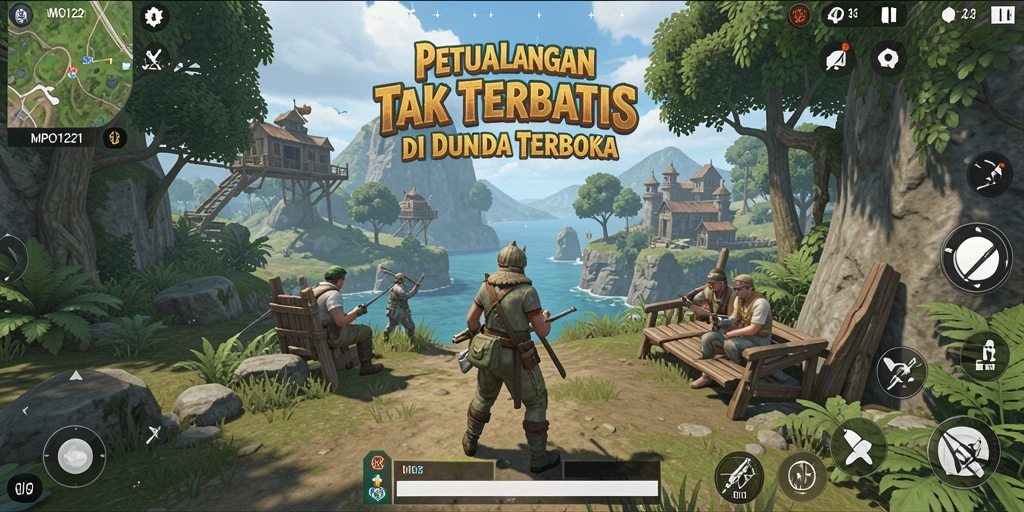 Gameplay seru dalam dunia terbuka MPO1221.