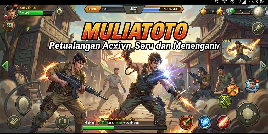 Gameplay seru dan mendebarkan di MULIATOTO.