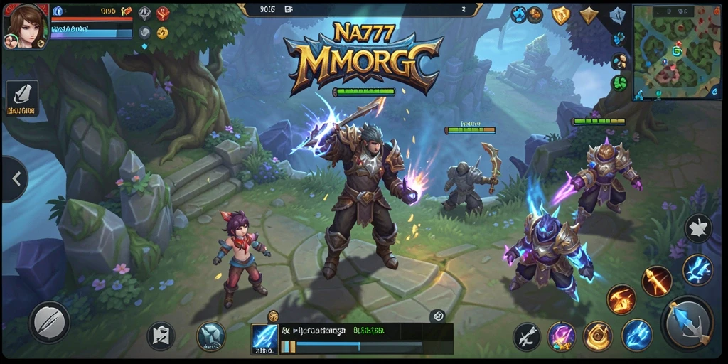 Tampilan gameplay NA777 yang penuh aksi dan petualangan.