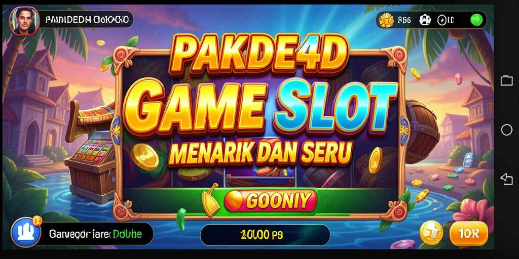 Tampilan gameplay menarik PAKDE4D dengan grafik yang memukau.