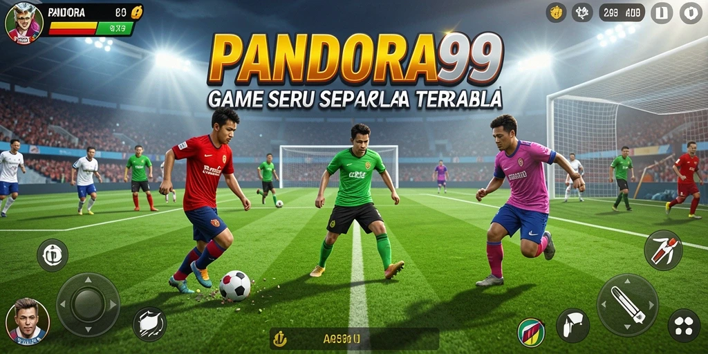 Screenshot gameplay PANDORA99 dengan aksi seru di lapangan.