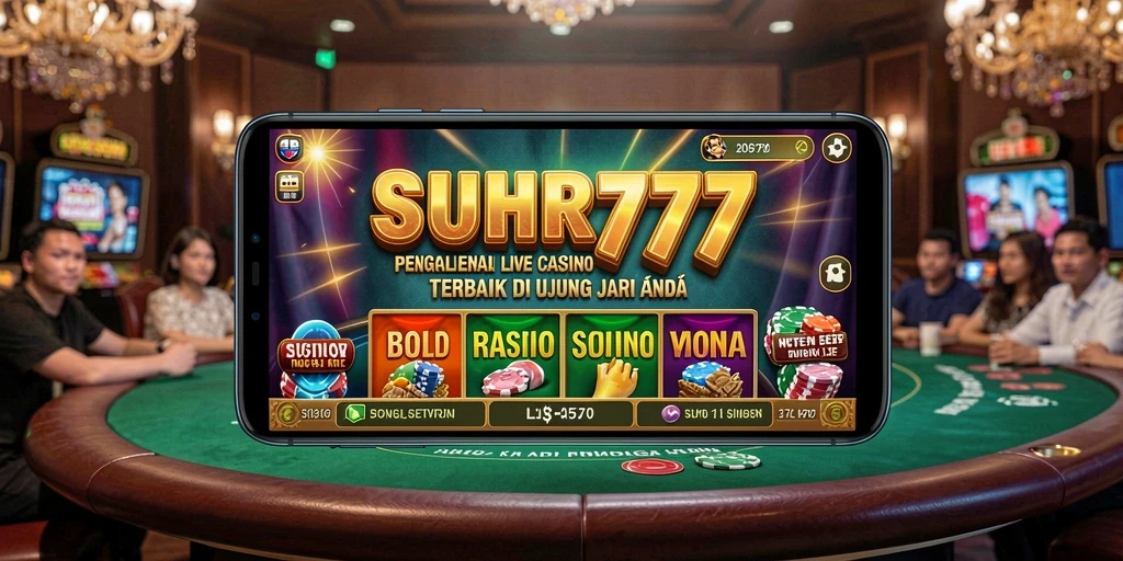 Screenshot gameplay SUHU777 menampilkan suasana kasino yang mendebarkan.