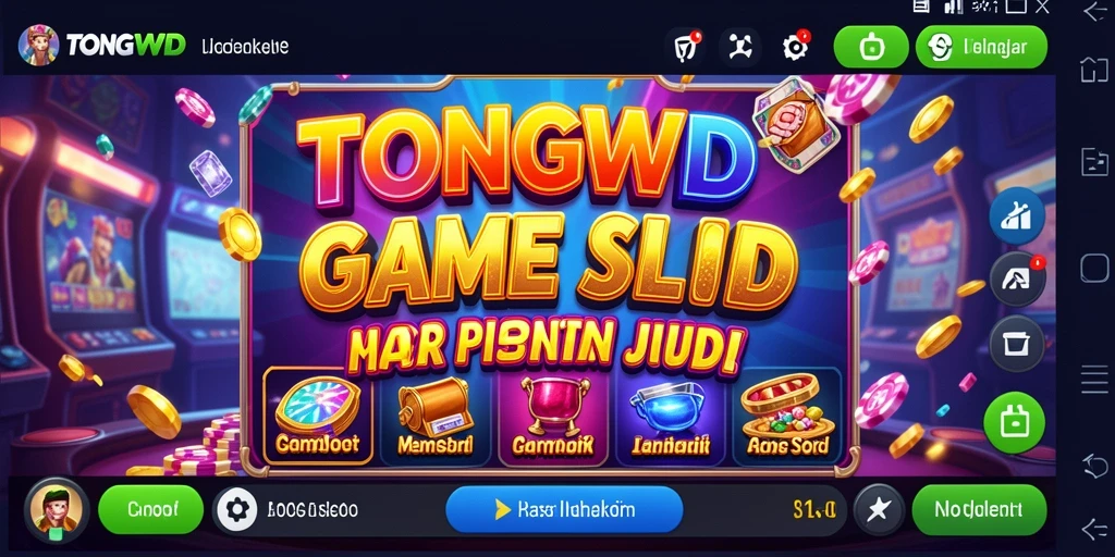 Tampilan gameplay TONGWD yang menarik dan mengasyikkan.