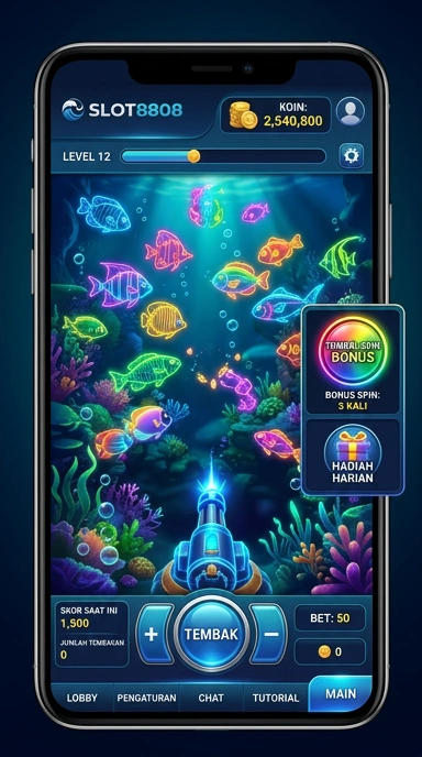 Screenshot fitur aplikasi slot8808 yang menarik dan mudah digunakan.